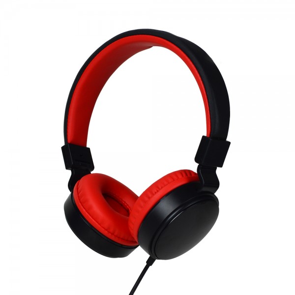 Ear Cushions Stereo Noise-canceling Headset Foldable Headphone With Mic custom wired headphones 