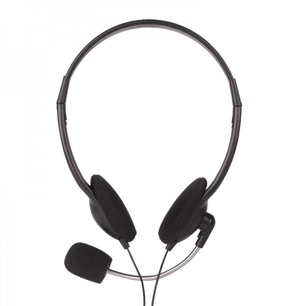 Lightweight Stereo Headset With Adjustable Microphone for Internet  E-Learners classroom study headphone 