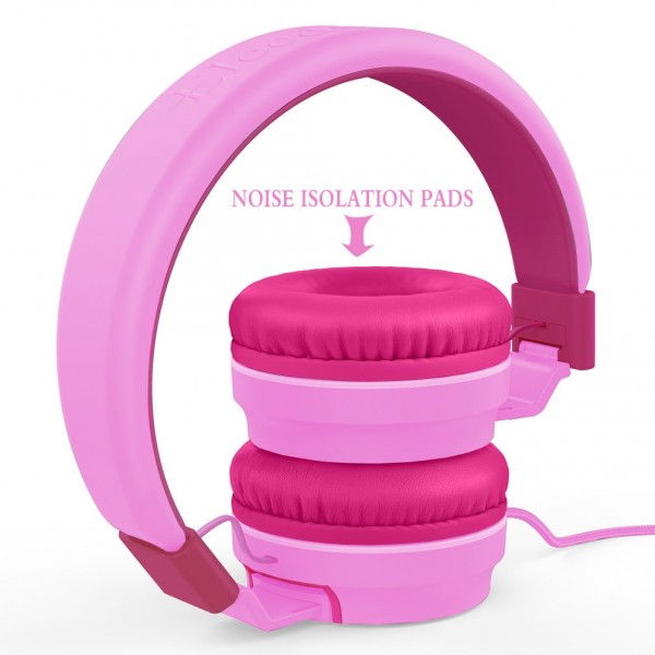 Wholesale Prices 3.5mm Plug Stereo Sound Lightweight Kids Wired Headphone For Children 