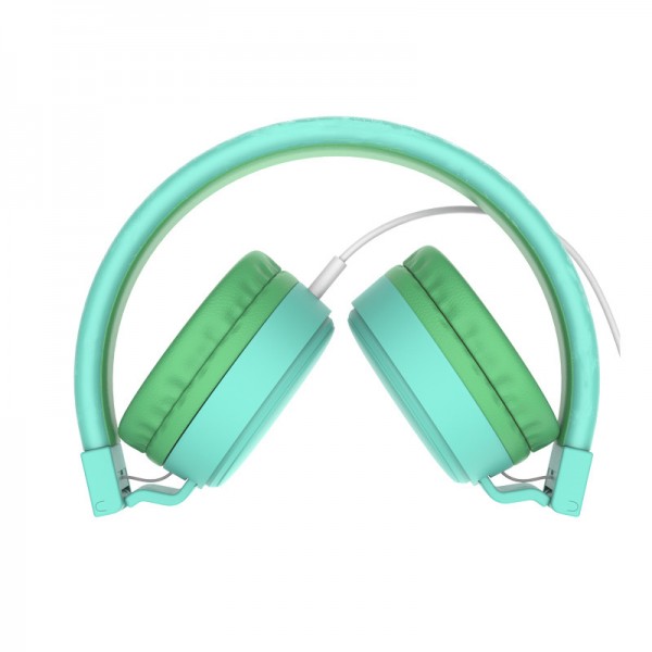 Stereo wired foldable OEM color branding over ear cute headphone for girls 85db limited children kids headphones 