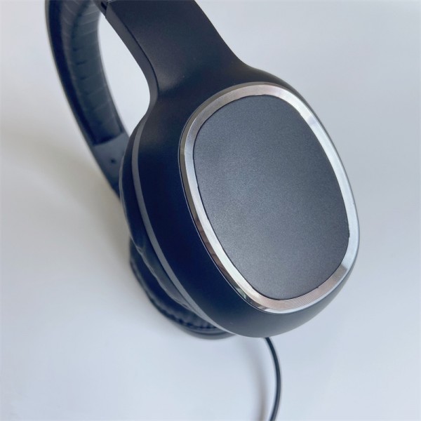 3.5mm stereo over-ear soft padding headband  Foldable Amazon studio  Noise Cancelling Pc Wired Headphones 