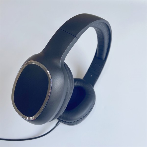 3.5mm stereo over-ear soft padding headband  Foldable Amazon studio  Noise Cancelling Pc Wired Headphones 