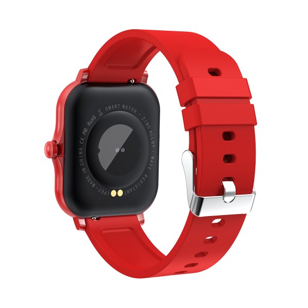 sport smart watch waterproof IP68 full touch screen magnetic wireless charger watch 