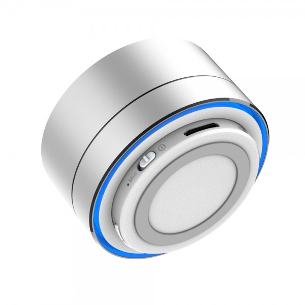 Customized Color Aluminum Metal Portable Mini Smart Speaker 