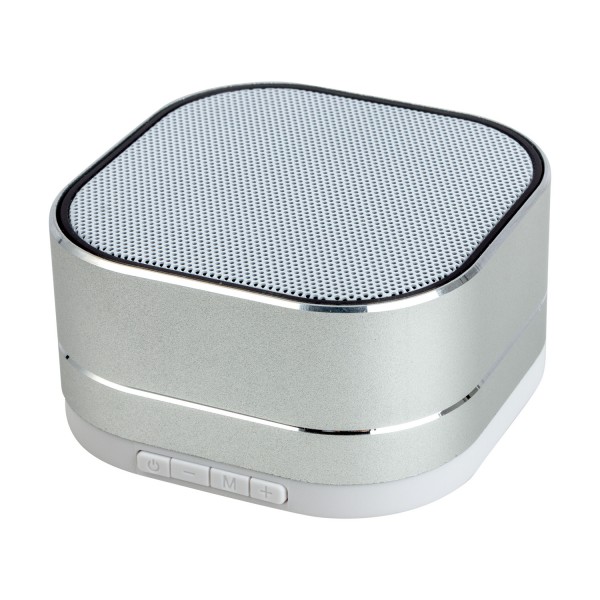 Christmas Gift Portable Colorful LED Aluminium Alloy Mini Wireless TWS Bluetooth Speaker 