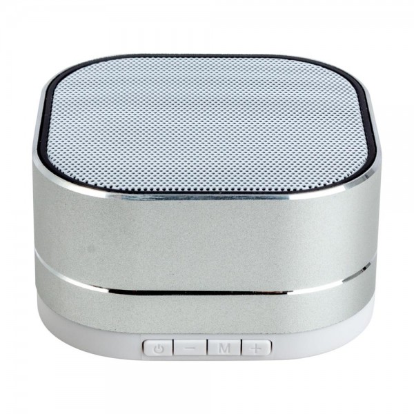 Christmas Gift Portable Colorful LED Aluminium Alloy Mini Wireless TWS Bluetooth Speaker 