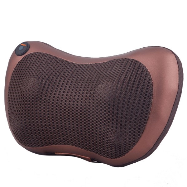 Heating Soft U Shape Travel Vibrating Neck Electric Massager Pillow U-Shaped Car Pillow 