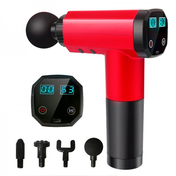 Electronic Portable Touch Screen LCD Display Massage Gun 