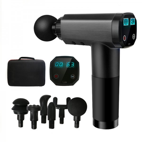 Electronic Portable Touch Screen LCD Display Massage Gun 