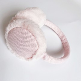 Over the head Stretchy Headband 85db limited wired with microphone winter headphone kids warm