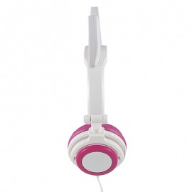 Cheap Beautiful Kids LED flash Headphone for girl 3.5mm volume limited kids Unicorn Headset