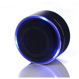 Outdoor Portable Mini Round Shape Colorful LED Light A10 Wireless Bluetooth Speakers