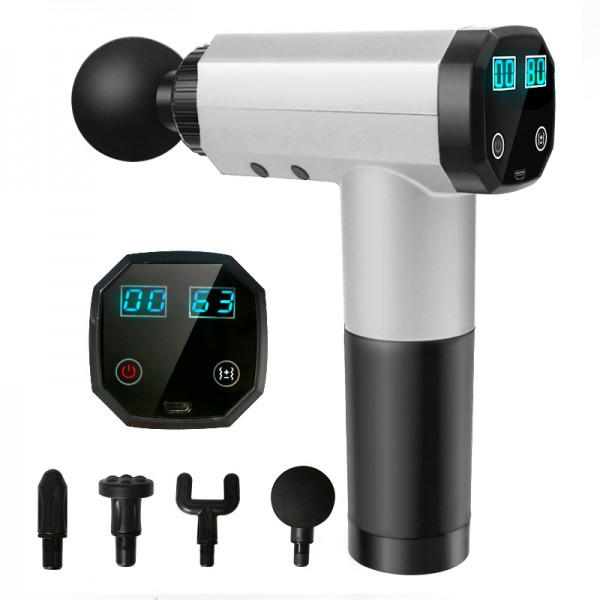 YOUMAY Touch Screen LCD Electric Vibration Percussive Massage Gun 